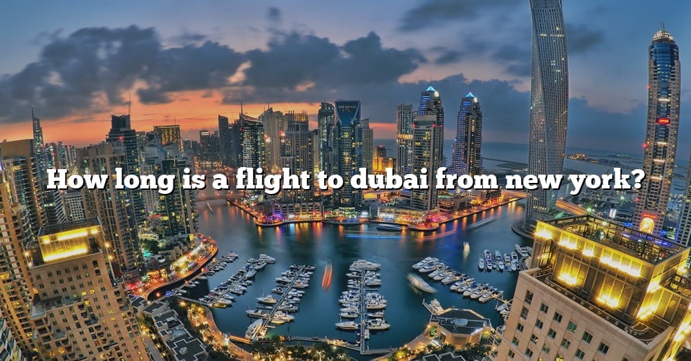 How Much Is A Flight To Dubai From New York