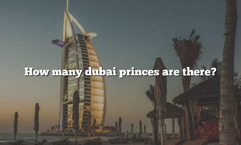 How many dubai princes are there?