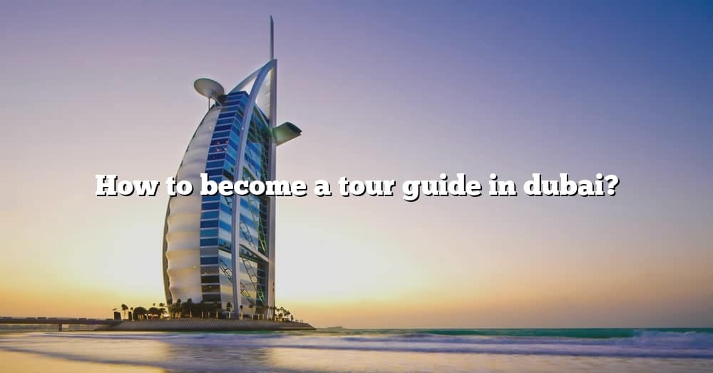 how to be a tour guide in dubai