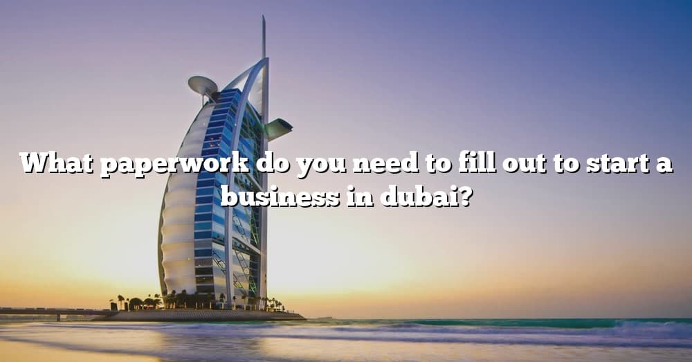 what-paperwork-do-you-need-to-fill-out-to-start-a-business-in-dubai