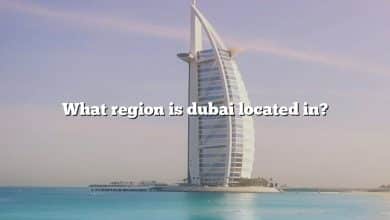 What region is dubai located in?