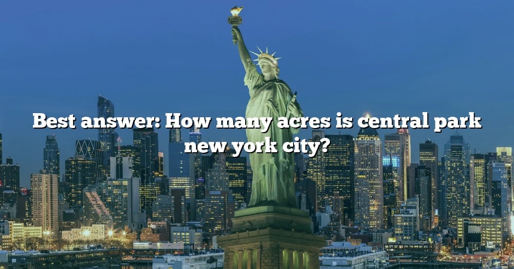 how many acres is new york city in miles