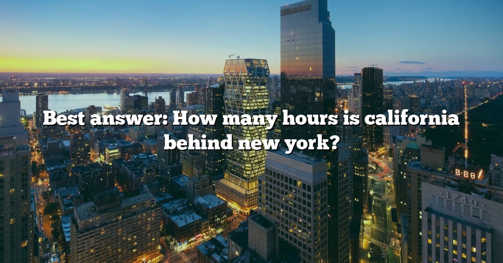 california to new york how many hours drive