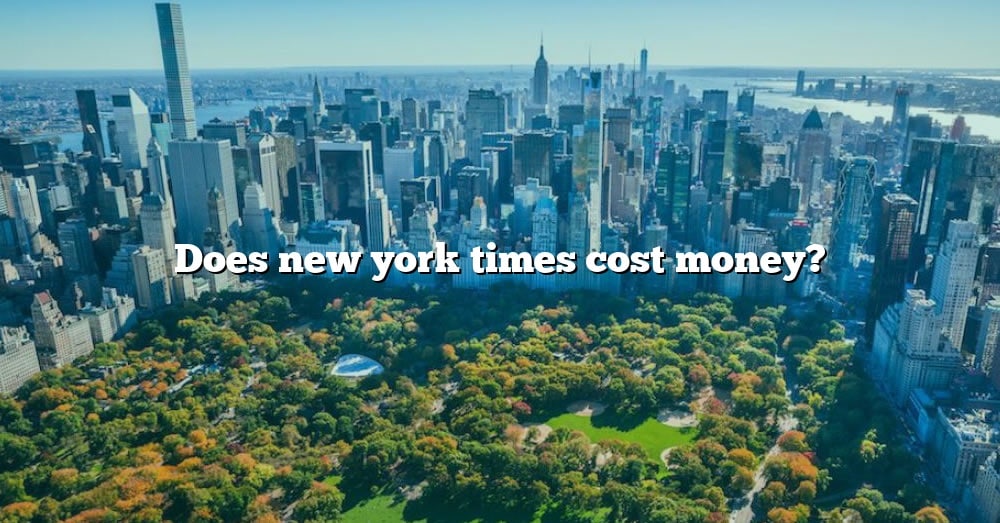 how much does a new york times online subscription cost