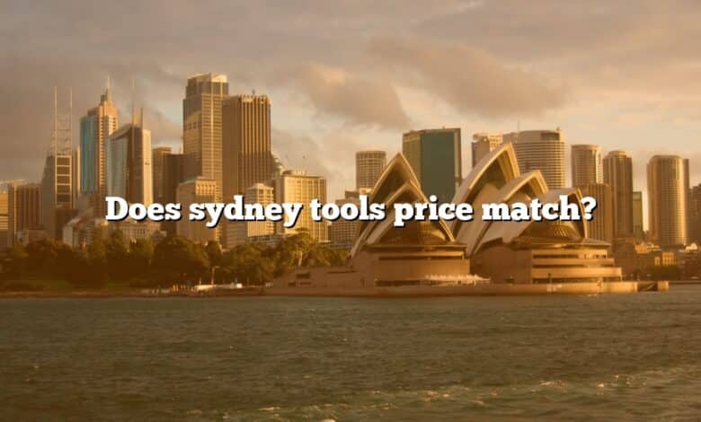 Does sydney tools price match?