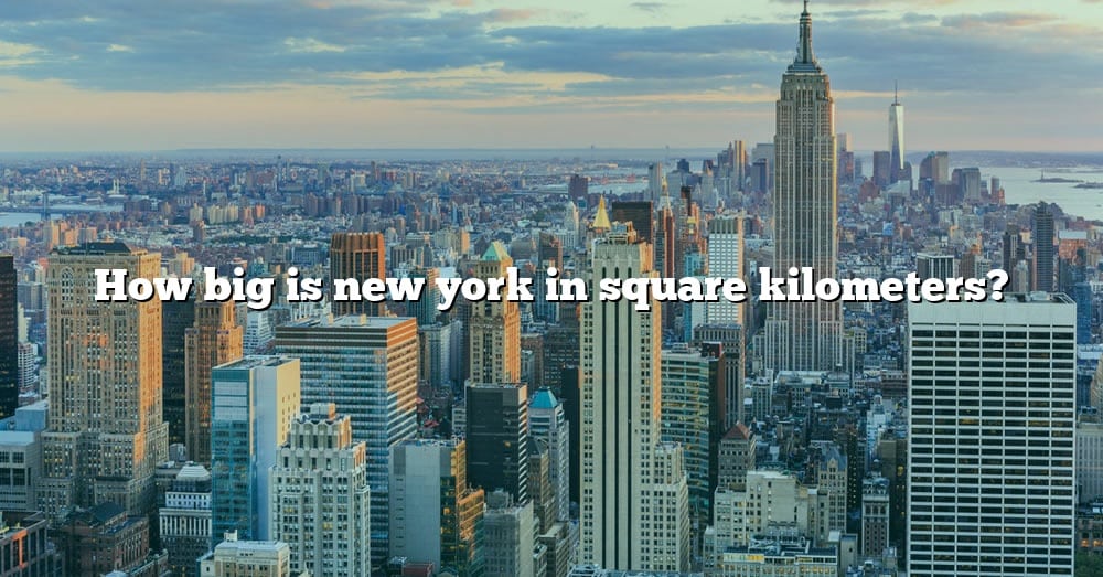 area of new york in square kilometers