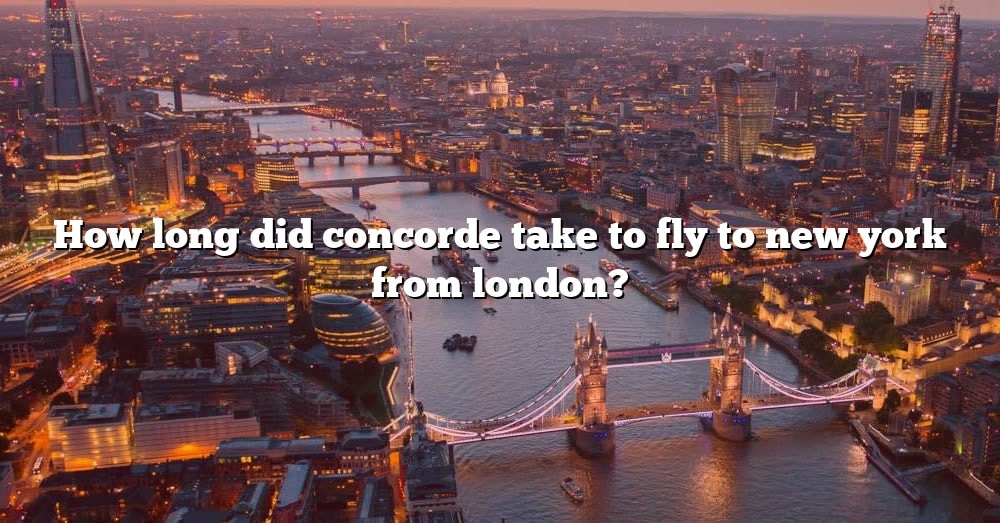 how long to fly from new york to london