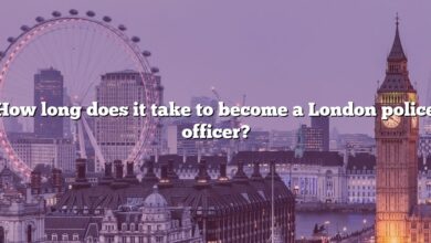 How long does it take to become a London police officer?