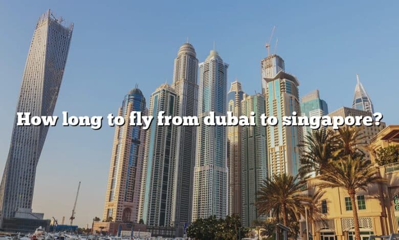 How long to fly from dubai to singapore?