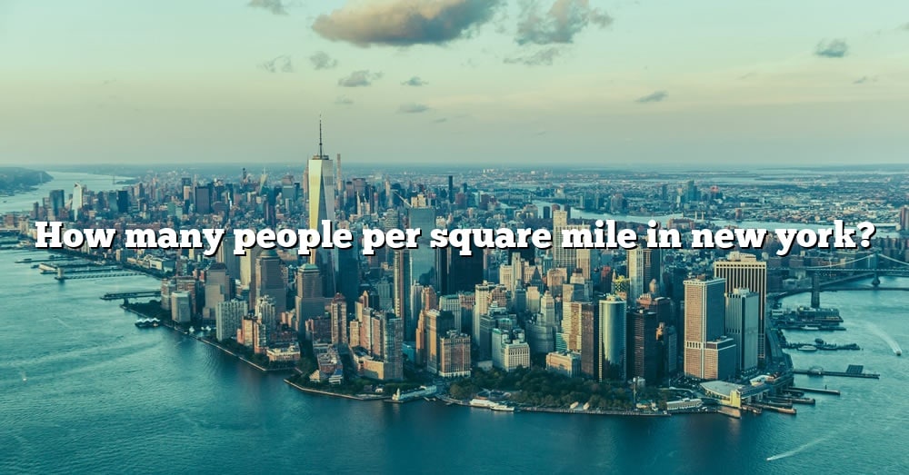 how many people per square km in new york city