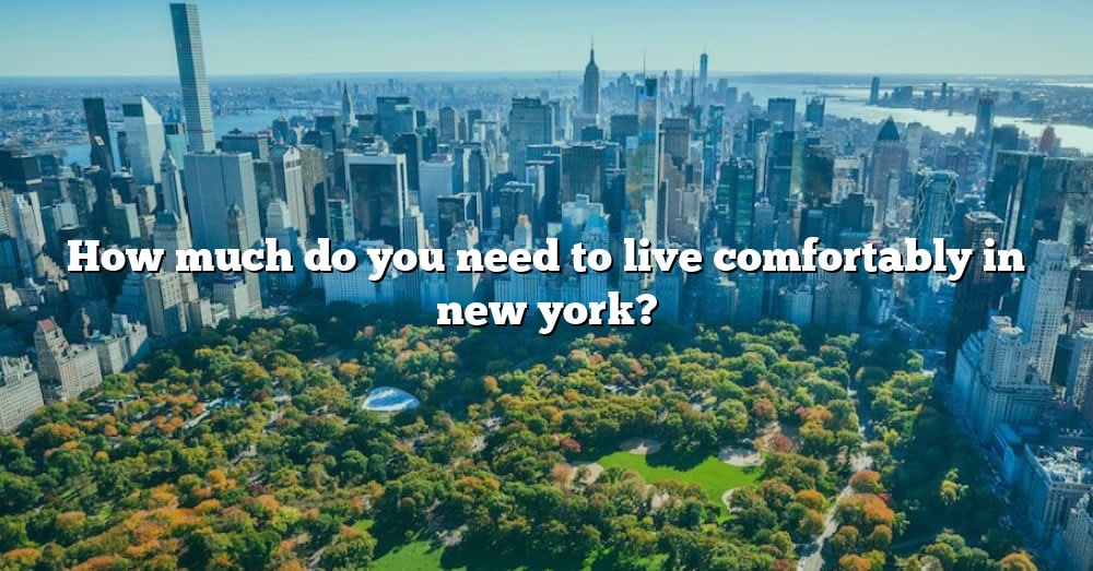 How Much Do You Need To Live Comfortably In New York