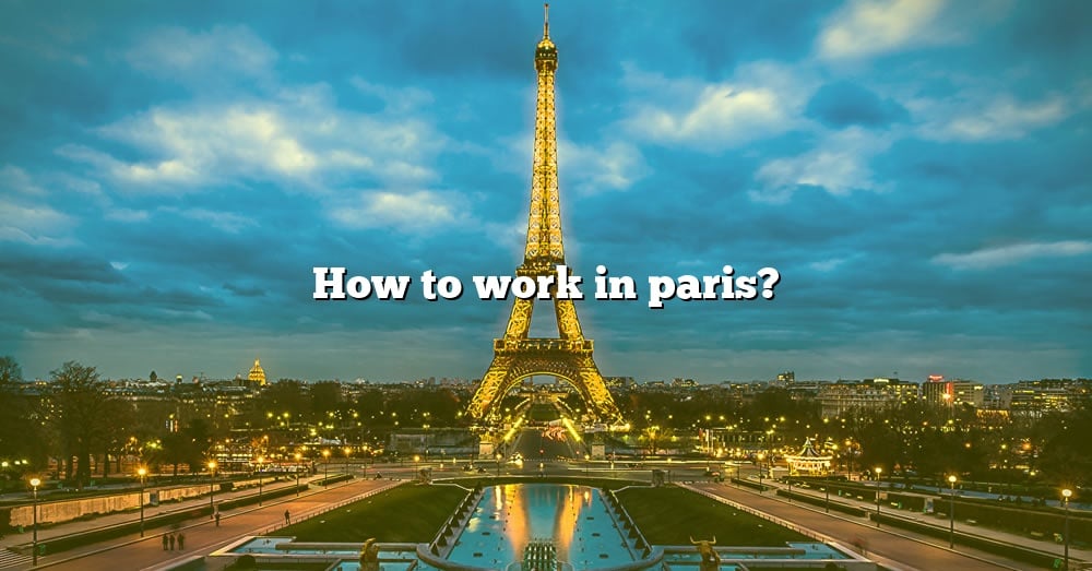 tourism jobs in paris