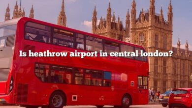 Is heathrow airport in central london?