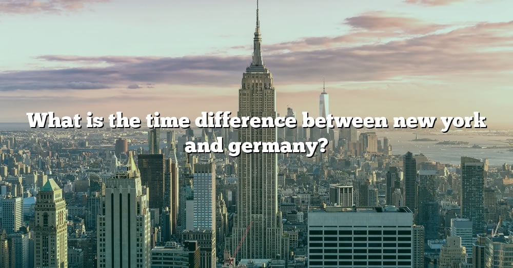 new york germany time difference