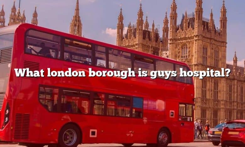 What london borough is guys hospital?