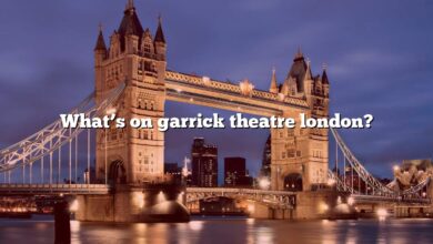 What’s on garrick theatre london?