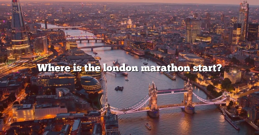 what-is-the-london-marathon-route