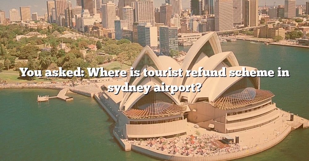 sydney airport tourist refund scheme