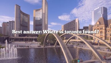 Best answer: Where is toronto found?