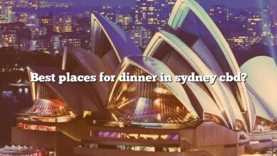 Best places for dinner in sydney cbd?