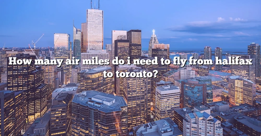 How Many Air Miles Do I Need