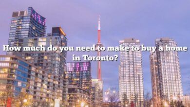 How much do you need to make to buy a home in Toronto?