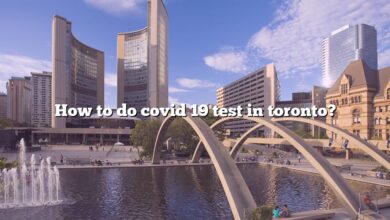 How to do covid 19 test in toronto?
