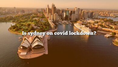 Is sydney on covid lockdown?