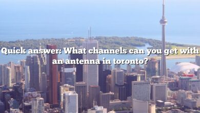 Quick answer: What channels can you get with an antenna in toronto?