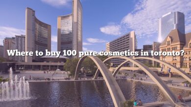 Where to buy 100 pure cosmetics in toronto?
